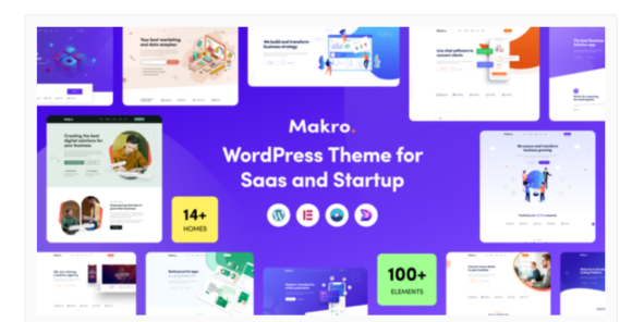 Makro - WordPress Theme For Saas & Startup