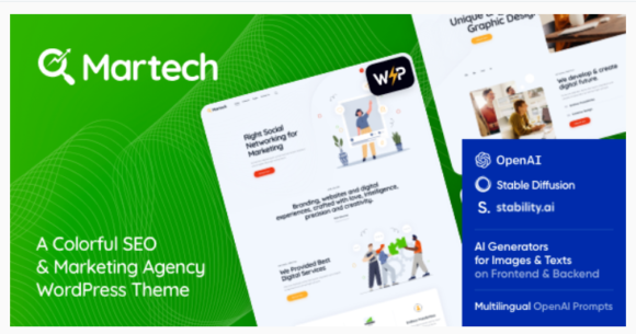 MarTech - Marketing Agency WordPress Theme