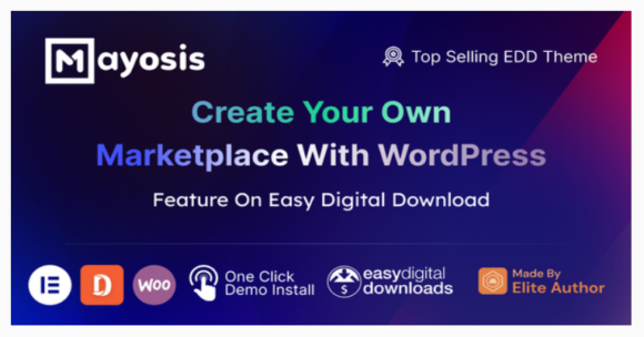 Mayosis - Digital Marketplace WordPress Theme