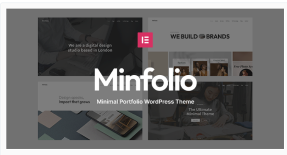 Minfolio - Minimal Portfolio WordPress Theme