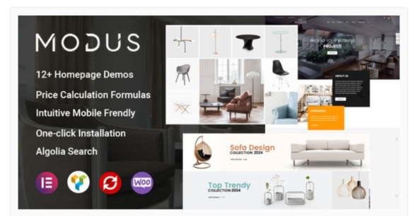Modus - Modern Furniture WooCommerce Theme