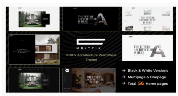 Mrittik - Architecture Interior Design Theme