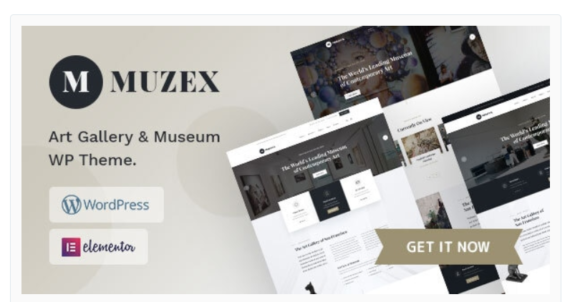 Muzex - Museum WordPress Theme