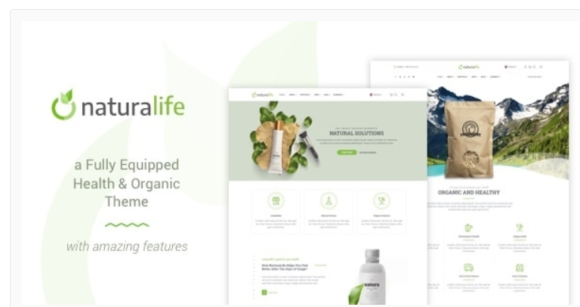 NaturaLife - Health & Organic WordPress Theme
