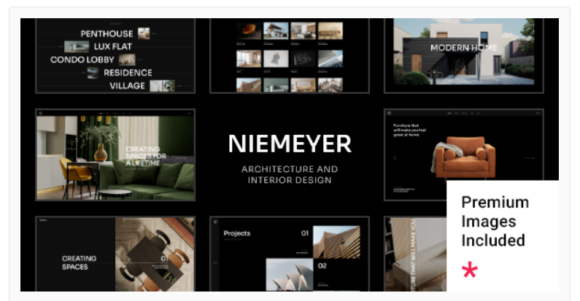 Niemeyer - Architecture and Interior Design Theme