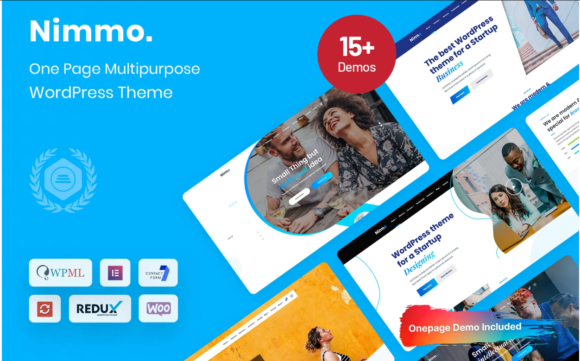 Nimmo - One Page WordPress Theme