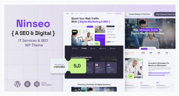 Ninseo - IT Services & SEO WordPress Theme