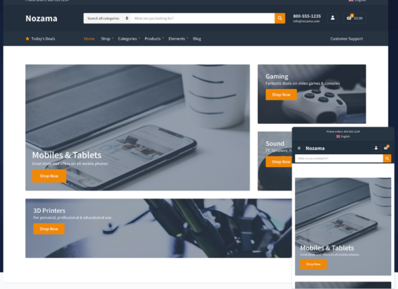 Nozama - Wordpress Theme