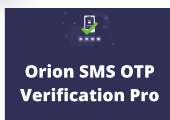 Orion SMS OTP Verification Pro Pugin