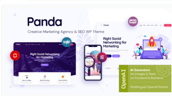 Panda - Digital Marketing & Adveritsing WordPressTheme