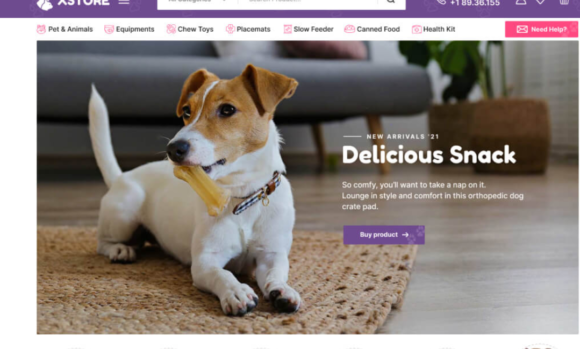 Pet Shop – WordPress WooCommerce Theme