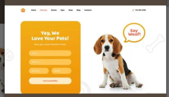Petotel – Pet Sitting Website Template For Pet Care Business