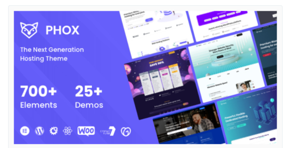 Phox - Hosting WordPress & WHMCS Theme