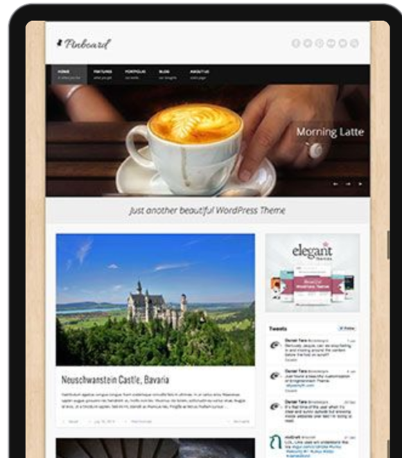 Pinboard Wordpress Theme