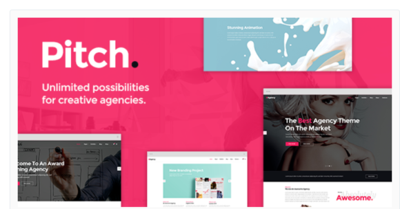 Pitch - Digital Agency & Freelancer Theme