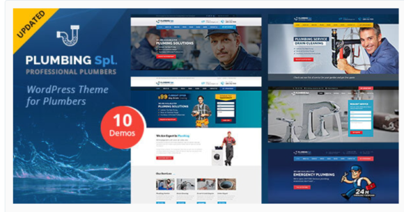 Plumbing Spl - Plumber WordPress Theme