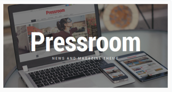 Pressroom - News Magazine WordPress Theme