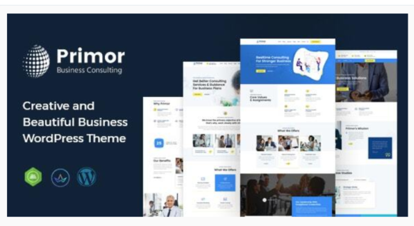 Primor - Business Consulting WordPress Theme