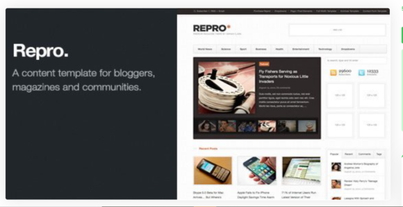 Repro WordPress Theme