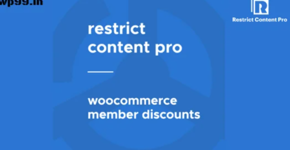 Restrict Content Pro WooCommerce Member Discounts Plugin