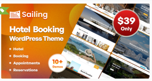 Sailing - Hotel WordPress Theme
