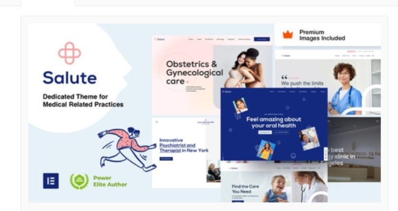 Salute - Medical WordPress Theme