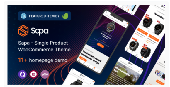 Sapa - Product Landing Page WooCommerce Theme