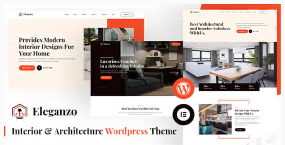 Eleganzo | Interior & Architecture WordPress Theme
