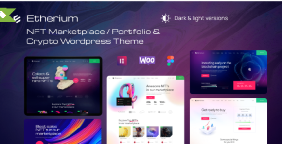 Etherium | NFT Marketplace & Crypto Wordpress Theme