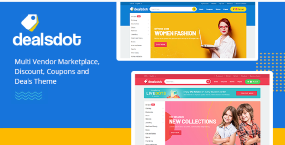 Dealsdot - Multi Vendor Marketplace Theme