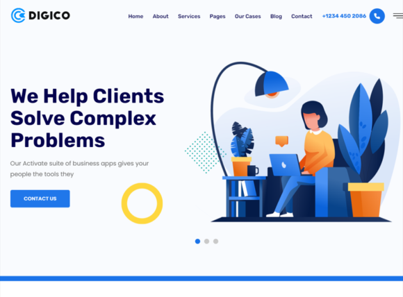 Digico - Multipurpose Consulting WordPress Theme