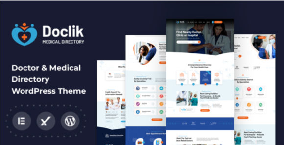 Doclik - Medical & Clinic Directory WordPress Theme