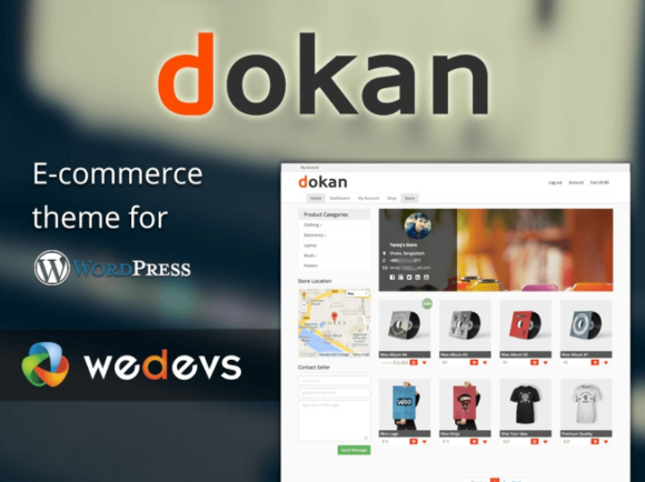 Dokan – eCommerce WordPress Theme