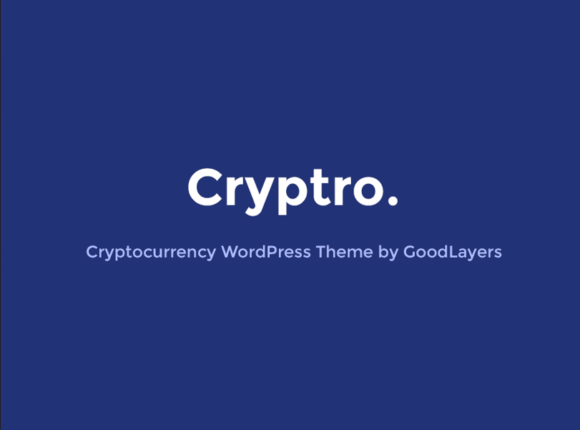 Cryptro - Crypto, NFT, Blockchain, Bitcoin WordPress Theme