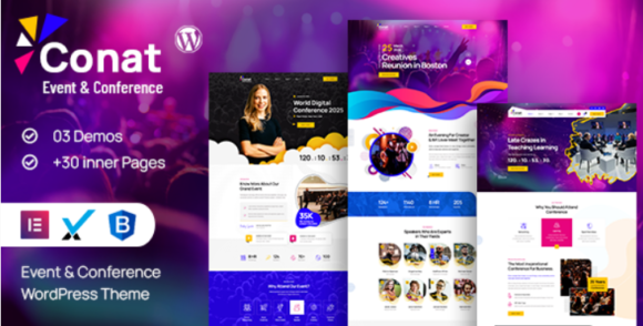 Conat | Event & Conference WordPress Theme