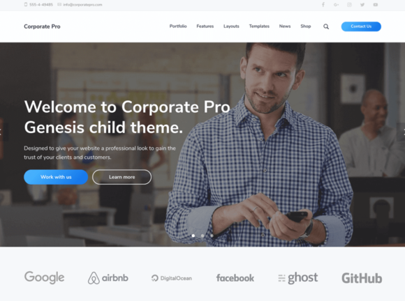Corporate Pro – WordPress Theme