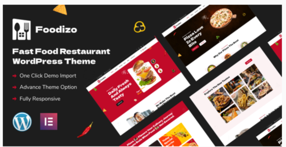 Foodizo - Fast Food Restaurant WordPress Theme