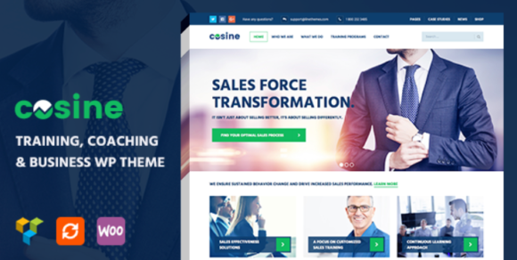 Cosine - Training & Coaching WordPress Theme