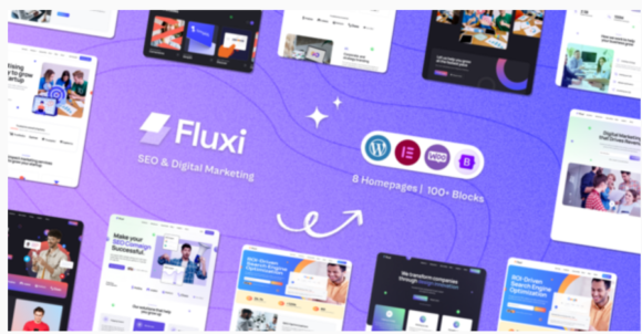 Fluxi - SEO Marketing Digital Agency WordPress Theme