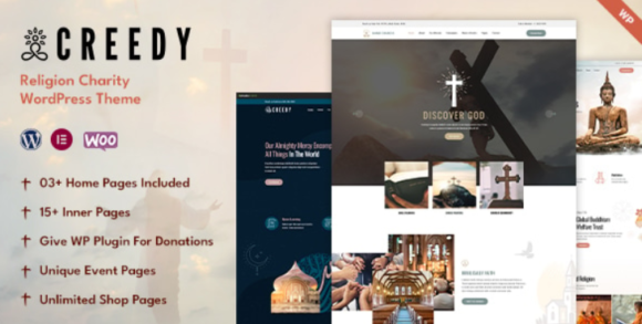 Creedy - Religion WordPress Theme
