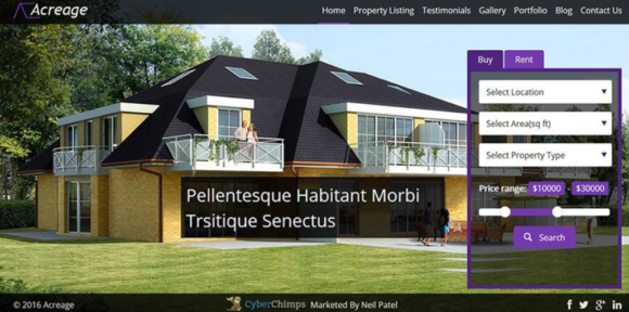 CyberChimps Acreage WordPress Theme