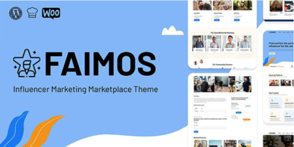 Faimos - Influencer Marketing Marketplace Theme