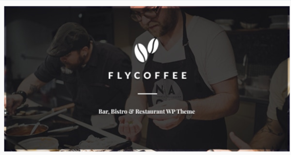 FlyCoffee Shop - Responsive Cafe and Restaurant WordPress Theme