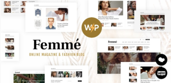 Femme - Fashion Blog & Magazine WordPress Theme