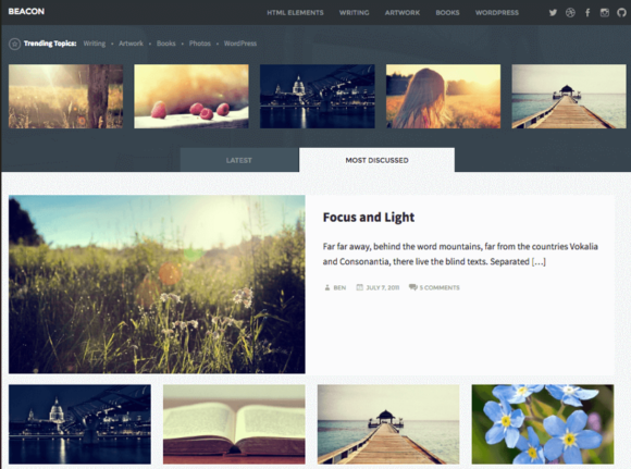 Beacon | Funeral Services WordPress Theme