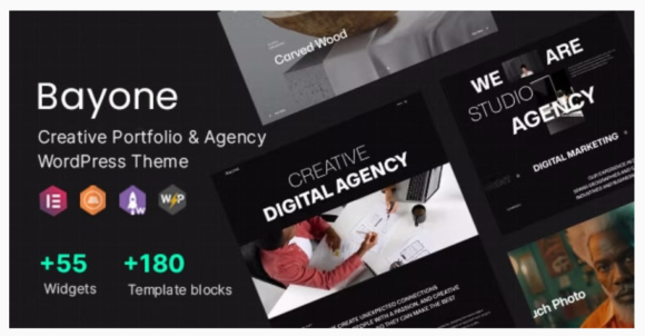 Bayone - Creative Agency & Portfolio WordPress Theme