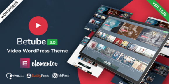 BeTube - Video WordPress Theme