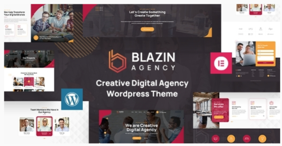Blazin Agency | Creative WordPress Theme