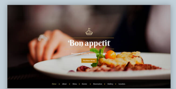BonAppetit – Free Restaurant WordPress Theme