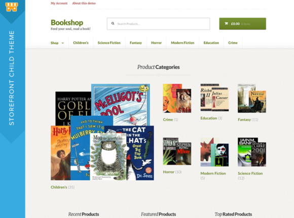Bookshop WordPress Theme